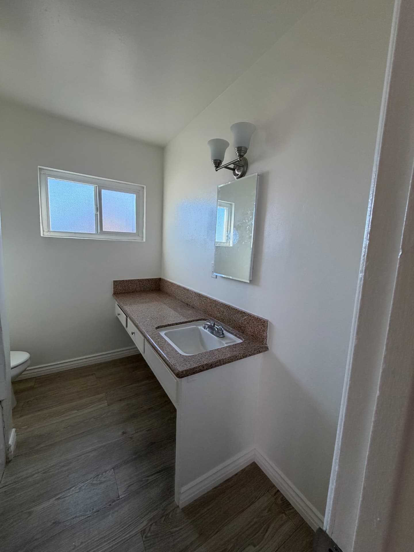 Powder Room Refresh in California, USA by CHRETE Home & Construction