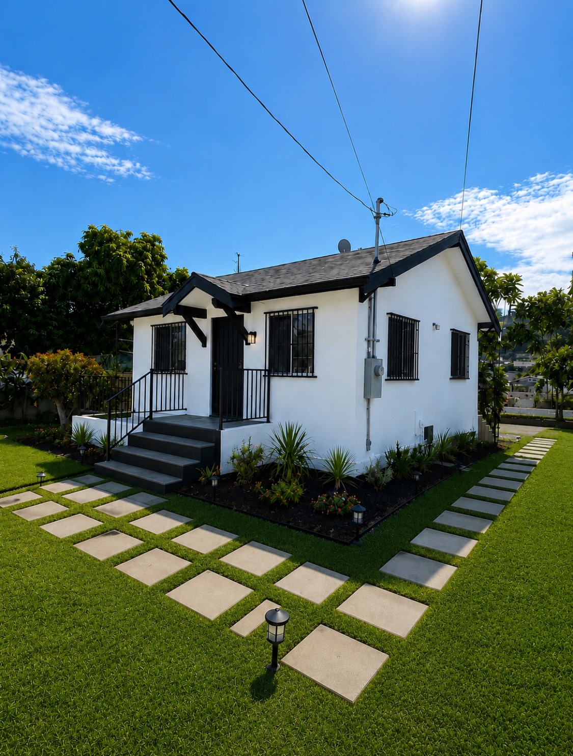 Full Exterior & Landscape Transformation — after
